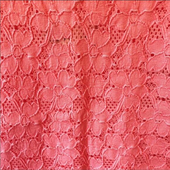 Hollister Pink Laced Tank Top - Picture 5 of 7